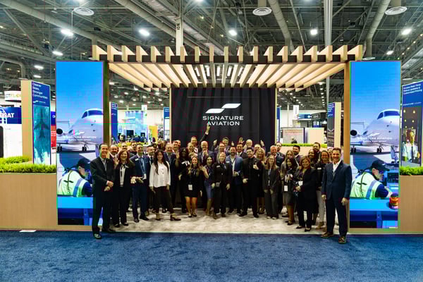Signature Aviation Team Photo