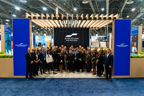 Signature Aviation Team at NBAA BACE